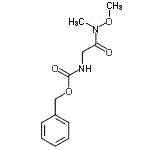 CAS#: 121505-94-0, Benzyl {2-[Methoxy(Methyl)Amino]-2-Oxoethyl}Carbamate