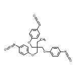 CAS#: 121514-80-5, 1-{2,2-Bis[(4-Isocyanatophenoxy)Methyl]Butoxy}-4-Isocyanatobenzene