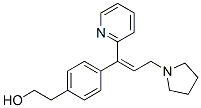 CAS 登录号：121530-42-5， [4-[(E)-1-吡啶-2-基-3-吡咯烷-1-基丙-1-烯基]苯基]甲醇