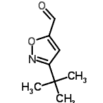 CAS#: 121604-56-6, 3-(2-Methyl-2-Propanyl)-1,2-Oxazole-5-Carbaldehyde