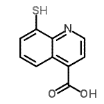 CAS#: 121689-24-5, 8-Sulfanyl-4-Quinolinecarboxylic Acid