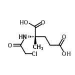 CAS 登录号：121704-30-1， N-(氯乙酰基)-2-甲基-L-谷氨酸