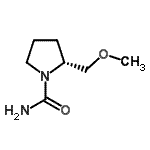 CAS#: 121817-73-0, (2R)-2-(Methoxymethyl)-1-Pyrrolidinecarboxamide