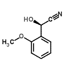 CAS 登录号：121985-99-7， (2R)-羟基(2-甲氧基苯基)乙腈