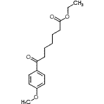 CAS#: 122115-54-2, Ethyl 7-(4-Methoxyphenyl)-7-Oxoheptanoate