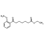 CAS#: 122115-56-4, Ethyl 7-(2-Methoxyphenyl)-7-Oxoheptanoate