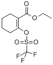 CAS#: 122135-83-5, 2-[[(Trifluoromethyl)Sulfonyl]Oxy]-1-Cyclohexene-1-carboxylic Acid Ethyl Ester