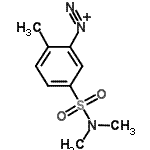 CAS#: 12216-87-4, 5-(Dimethylsulfamoyl)-2-Methylbenzenediazonium