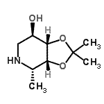 CAS#: 122194-06-3, (3aR,4S,7R,7aS)-2,2,4-Trimethylhexahydro[1,3]Dioxolo[4,5-c]Pyridin-7-Ol
