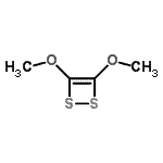 CAS#: 122243-39-4, 3,4-Dimethoxy-1,2-Dithiete