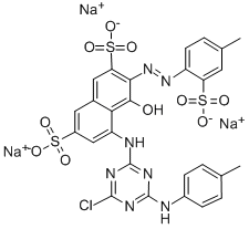 CAS 登录号：12226-22-1， 活性红 45