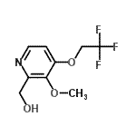 CAS#: 122307-63-5, [3-Methoxy-4-(2,2,2-Trifluoroethoxy)-2-Pyridinyl]Methanol