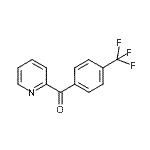 CAS 登录号：122377-19-9， 2-吡啶基[4-(三氟甲基)苯基]甲酮