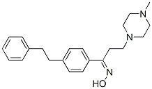 CAS 登录号：122378-96-5， 2-(4-甲基-1-哌嗪基)-1-(4-苯乙基苯基)乙酮肟盐酸盐