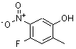 CAS 登录号：122455-84-9， 4-氟-2-甲基-5-硝基苯酚