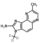 CAS#: 122457-31-2, 8-Methyl-3-(<Sup>2</Sup>H<Sub>3</Sub>)Methyl-3H-Imidazo[4,5-f]Quinoxalin-2-Amine
