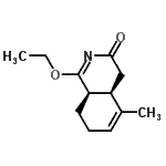 CAS#: 122490-25-9, (4aR,8aR)-1-Ethoxy-5-Methyl-4A,7,8,8A-Tetrahydro-3(4H)-Isoquinolinone