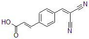 CAS#: 122520-73-4, (E)-3-[4-(2,2-Dicyanoethenyl)Phenyl]Prop-2-Enoic Acid