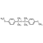 CAS 登录号：122571-17-9， 1,3-二(4-甲氧基苯基)-1,1,3,3-四甲基二硅氧烷