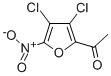 CAS#: 122587-20-6, 1-(3,4-Dichloro-5-Nitrofuran-2-Yl)Ethanone