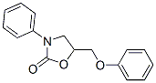 CAS 登录号：1226-26-2， 5-(苯氧基甲基)-3-苯基-2-恶唑烷酮
