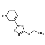 CAS#: 122683-63-0, 5-(3-Ethoxy-1,2,4-Thiadiazol-5-Yl)-1,2,3,6-Tetrahydropyridine