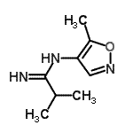 CAS 登录号：122686-22-0， 2-甲基-N-(5-甲基-1,2-恶唑-4-基)丙脒