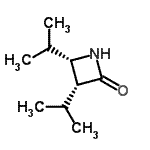 CAS#: 122717-18-4, (3R,4S)-3,4-Diisopropyl-2-Azetidinone