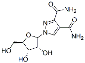 CAS 登录号：123027-69-0， 1-[(2R,3R,4S,5R)-3,4-二羟基-5-(羟基甲基)四氢呋喃-2-基]吡唑-3,4-二甲酰胺