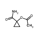 CAS#: 123032-98-4, 1-Carbamoylcyclopropyl Acetate