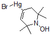 CAS 登录号：123048-02-2， 溴-(1-羟基-2,2,6,6-四甲基-3H-吡啶-4-基)汞