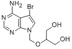 CAS#: 123148-90-3, 2-[(4-Amino-5-Bromopyrrolo[2,3-d]Pyrimidin-7-Yl)Methoxy]Propane-1,3-Diol