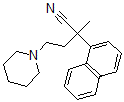 CAS 登录号：1232-82-2， alpha-甲基-alpha-(2-哌啶乙基)-1-萘乙腈