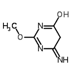 CAS 登录号：123200-86-2， 6-氨基-2-甲氧基-4(5H)-嘧啶酮