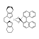 CAS#: 123236-85-1, [1,1'-Binaphthalene-2,2'-Diolato(2-)-kappa<Sup>2</Sup>O<Sup>2</Sup>,O<Sup>2'</Sup>]Zirconium - (1'S)-1,1'-(1,2-Ethanediyl)Bis-4,5,6,7-Tetrahydro-1H-Indene (1:1)