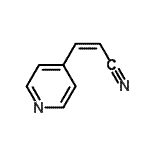 CAS#: 123293-75-4, (2Z)-3-(4-Pyridinyl)Acrylonitrile