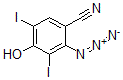 CAS 登录号：123316-60-9， 2-叠氮基-4-羟基-3,5-二碘苯甲腈