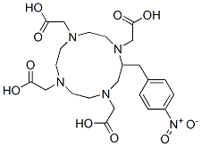 CAS#: 123317-51-1, 2-[4,7,10-Tris(Carboxymethyl)-2-[(4-Nitrophenyl)Methyl]-1,4,7,10-Tetrazacyclododec-1-Yl]Acetic Acid