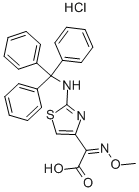 CAS#: 123333-74-4, alpha-(Methoxyimino)-2-[(Triphenylmethyl)Amino]-4-Thiazoleacetic Acid Hydrochloride (1:1)