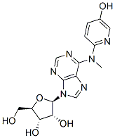 CAS 登录号：123369-41-5， (2R,3S,4R,5R)-2-(羟基甲基)-5-[6-[(5-羟基吡啶-2-基)甲基氨基]嘌呤-9-基]四氢呋喃-3,4-二醇