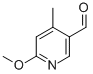 CAS#: 123506-66-1, 6-Methoxy-4-Methyl-3-Pyridinecarboxaldehyde