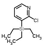 CAS#: 123506-74-1, 2-Chloro-3-(Triethylsilyl)Pyridine