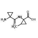 CAS#: 123519-22-2, 1-{[(1-Aminocyclopropyl)Carbonyl]Amino}-2-Methylcyclopropanecarboxylic Acid
