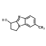 CAS#: 123567-31-7, 7-Methyl-2,3-Dihydro-1H-Pyrrolo[1,2-a]Benzimidazol-3-Ol