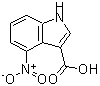 CAS#: 123604-27-3, 4-Nitro-1H-Indole-3-Carboxylic Acid