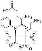 CAS 登录号：123774-73-2， (2R)-6-氨基-2-[[(2S)-2-氨基-5-羟基-5-氧代戊酰]-苯基氨基]-2,3,3-三硝基己烷酸