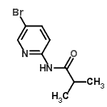 CAS 登录号：123788-44-3， N-(5-溴-2-吡啶基)-2-甲基丙酰胺