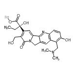 CAS#: 123949-08-6, Sodium (2S)-2-{1-[(dimethylamino)methyl]-2-hydroxy-8-(hydroxymethyl)-9-oxo-9,11-dihydroindolizino[1,2-b]quinolin-7-yl}-2-hydroxybutanoate