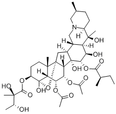 CAS 登录号：124-97-0， 原藜芦碱 B