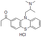 CAS#: 1240-15-9, 1-[10-(2-Dimethylaminopropyl)Phenothiazin-2-Yl]Propan-1-One Hydrochloride